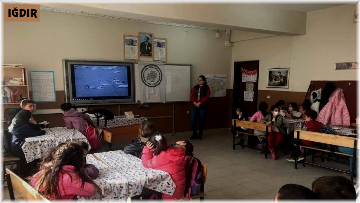 Çocuklar verilen eğitimler ile doğa korumayı öğreniyor