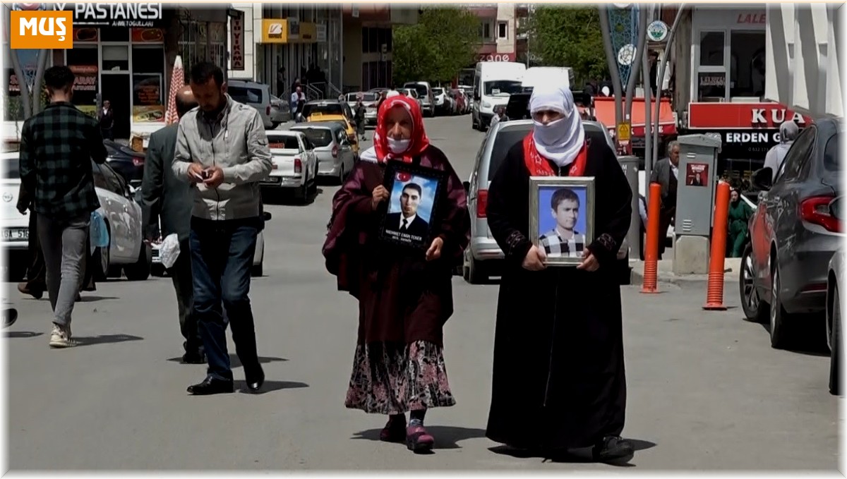 Çocukları dağa kaçırılan ailelerin eylemi devam ediyor