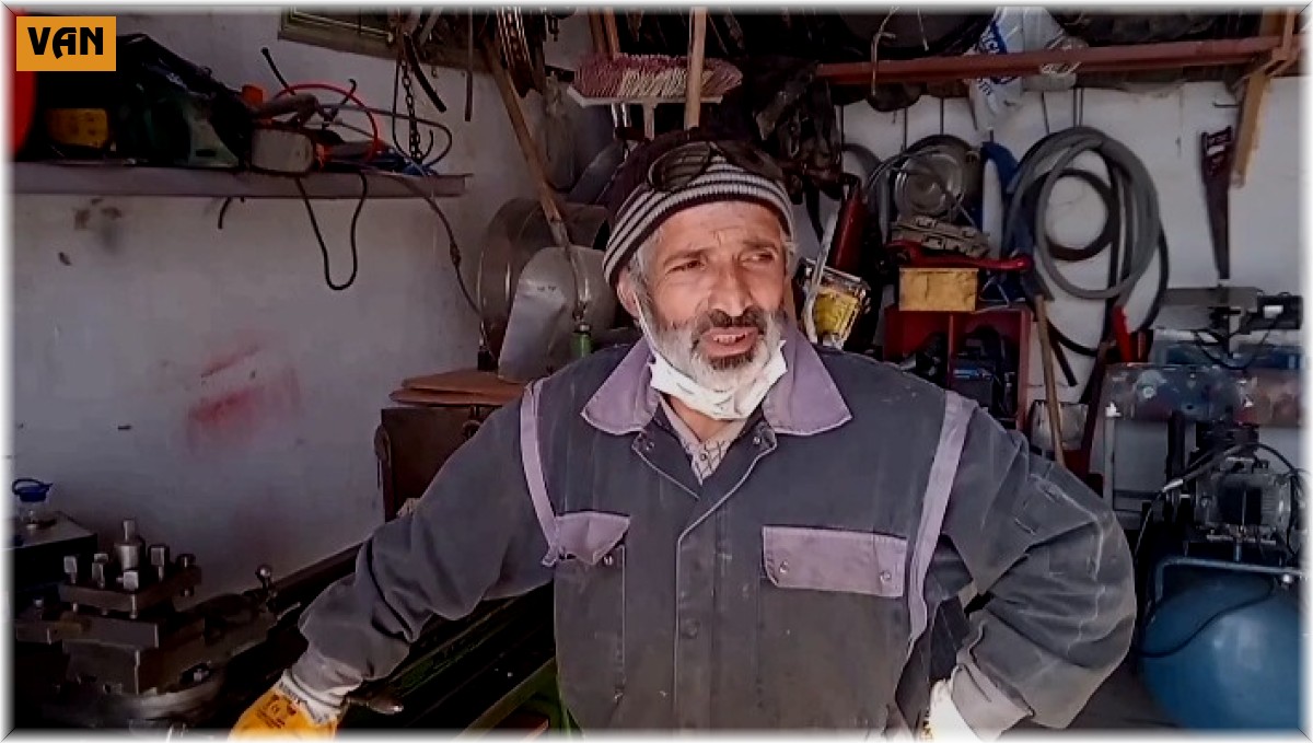 Çocukluk hayalini gerçekleştirip tamir atölyesi kurdu