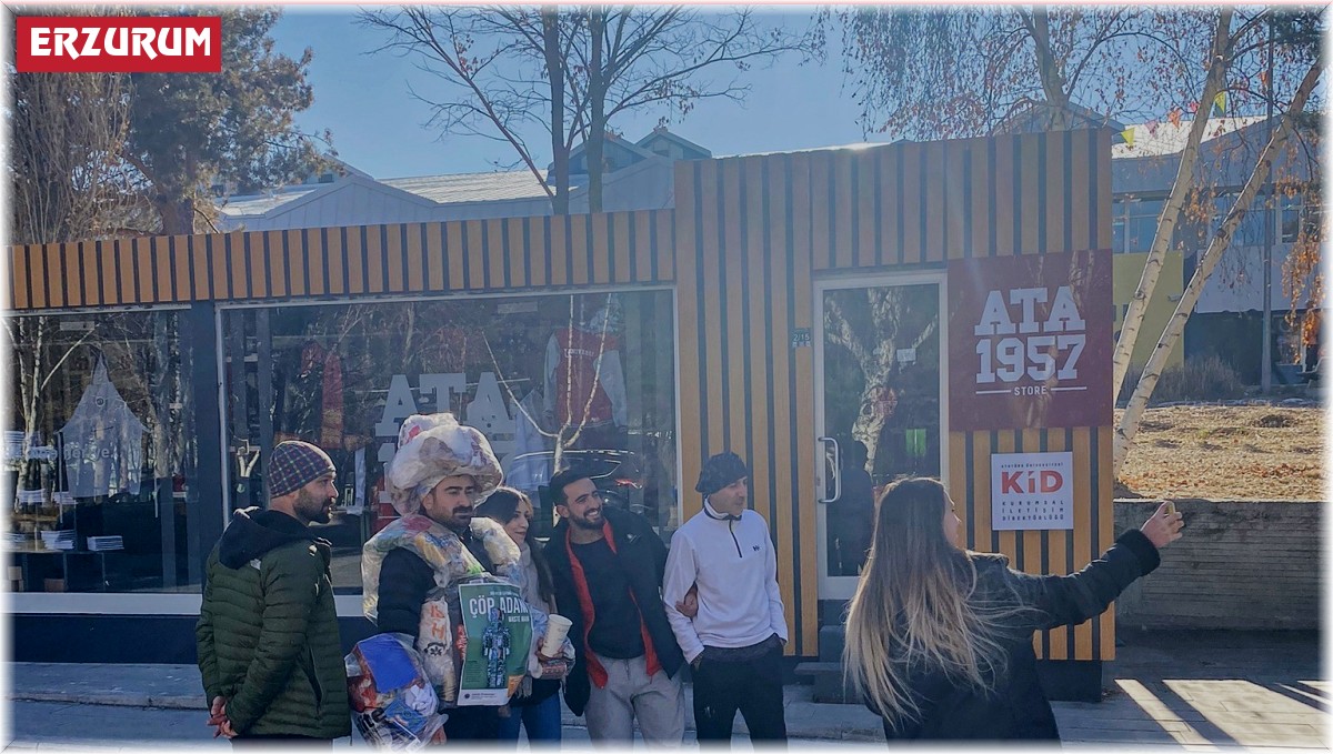 Çöp adam sokaklarda