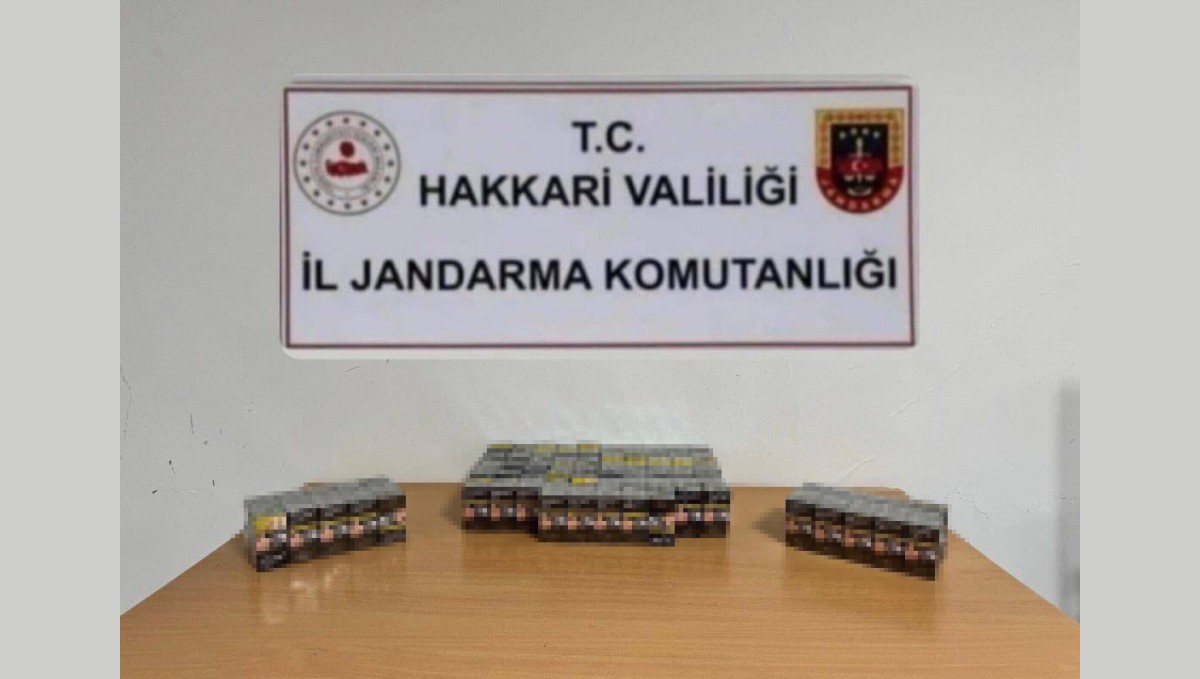 Çukurca'da 985 paket kaçak sigara ele geçirildi