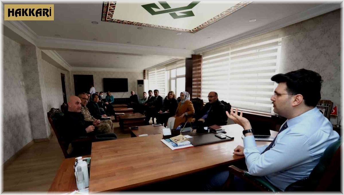 Çukurca da bağımlılıkla mücadele çalıştayı düzenlendi.