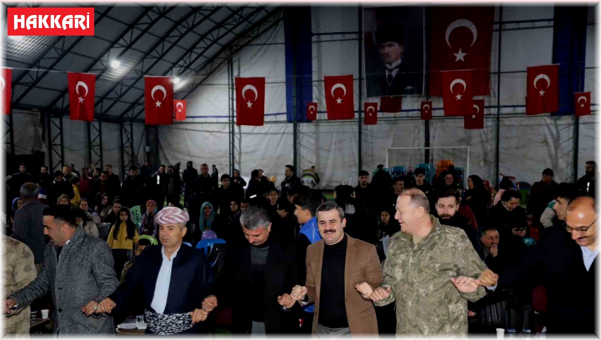 Çukurca'da Nevruz Bayramı coşkuyla kutlandı