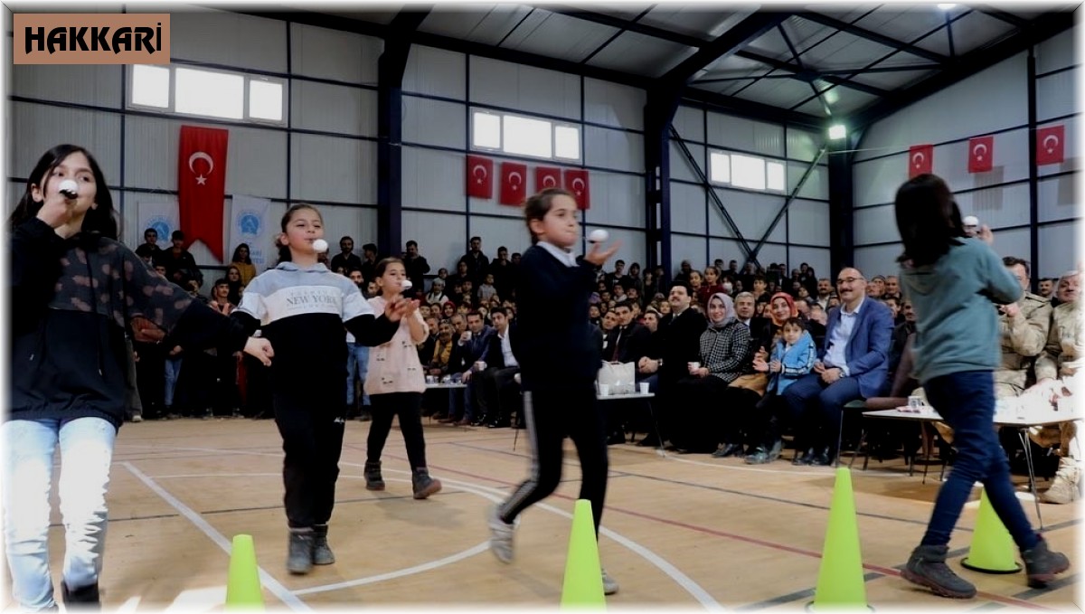 Çukurca'da Nevruz Bayramı kutlandı