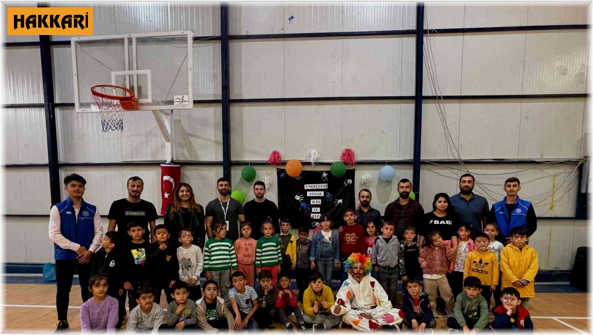 Çukurca'da özel eğitimli öğrenciler için etkinlik