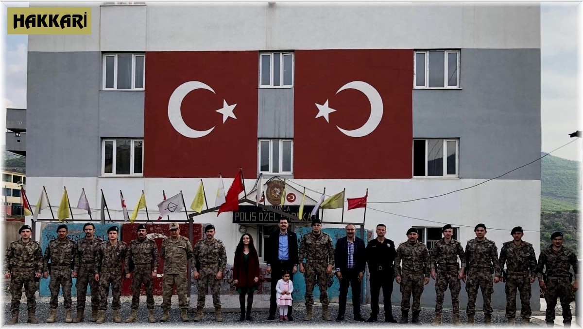 Çukurca'da Ramazan bayramı ziyaretleri