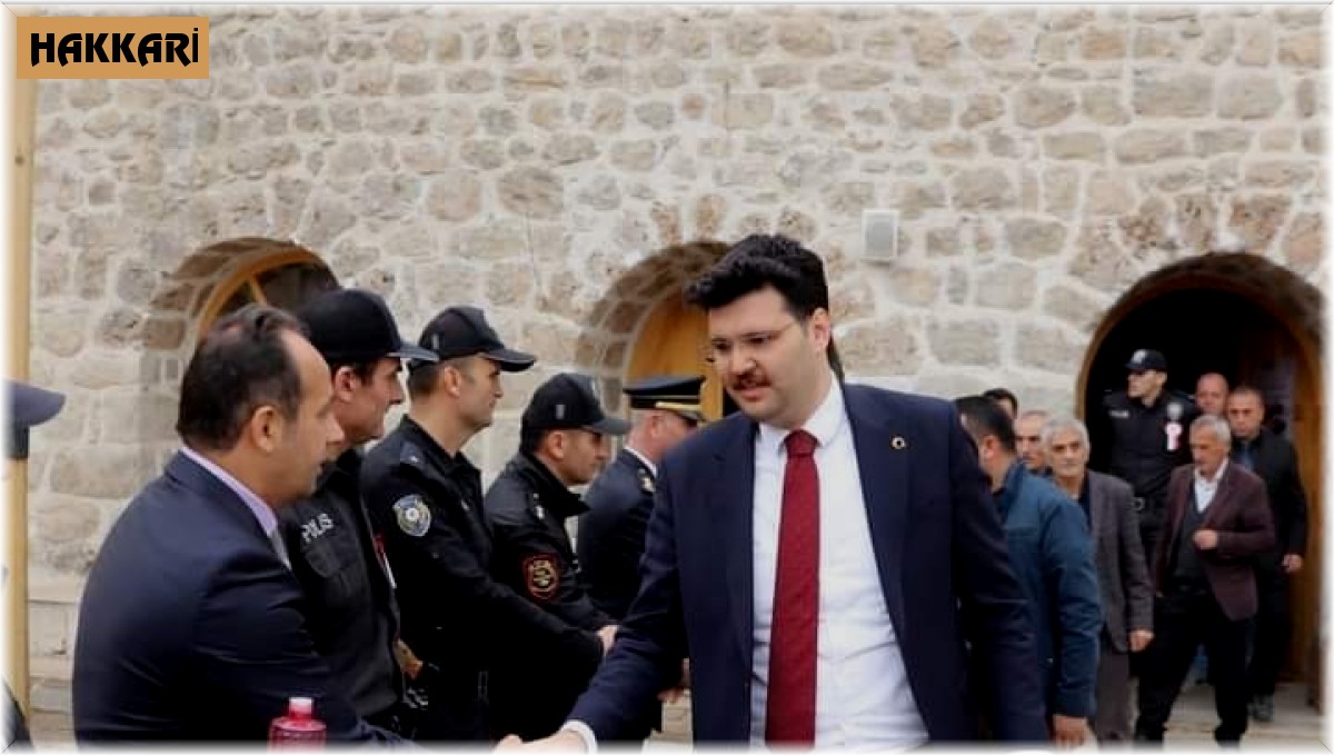 Çukurca'da şehit polisler için mevlid okutuldu