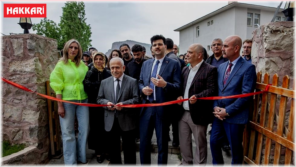 Çukurca'da "Sınırsız" adlı resim sergisi açıldı