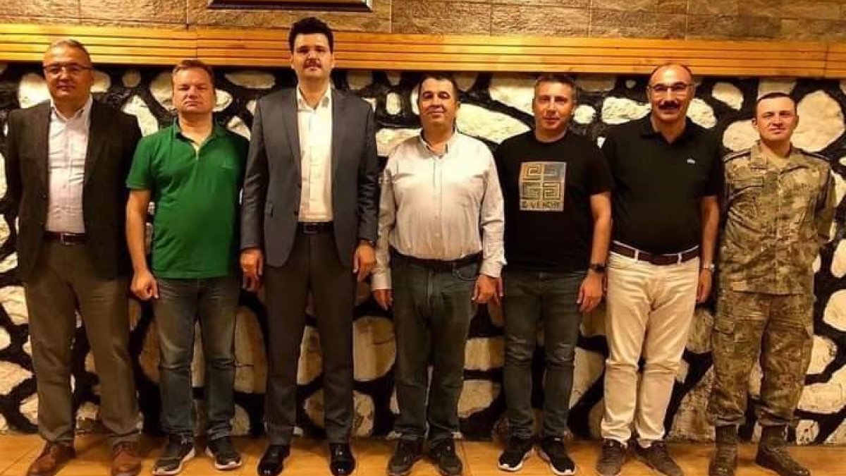 Çukurca'da tayini çıkan askeri personel için veda programı