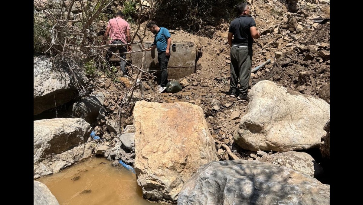 Çukurca Köprülüde su sorunu çözüldü