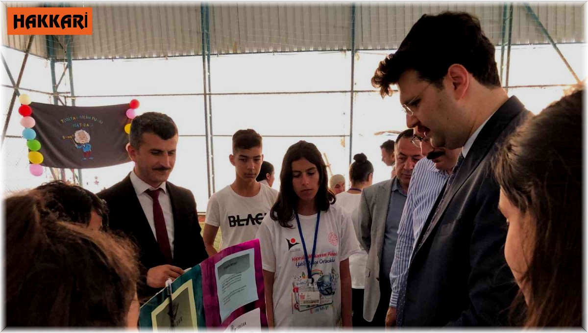 Çukurcalı öğrencilerden bilim fuarı