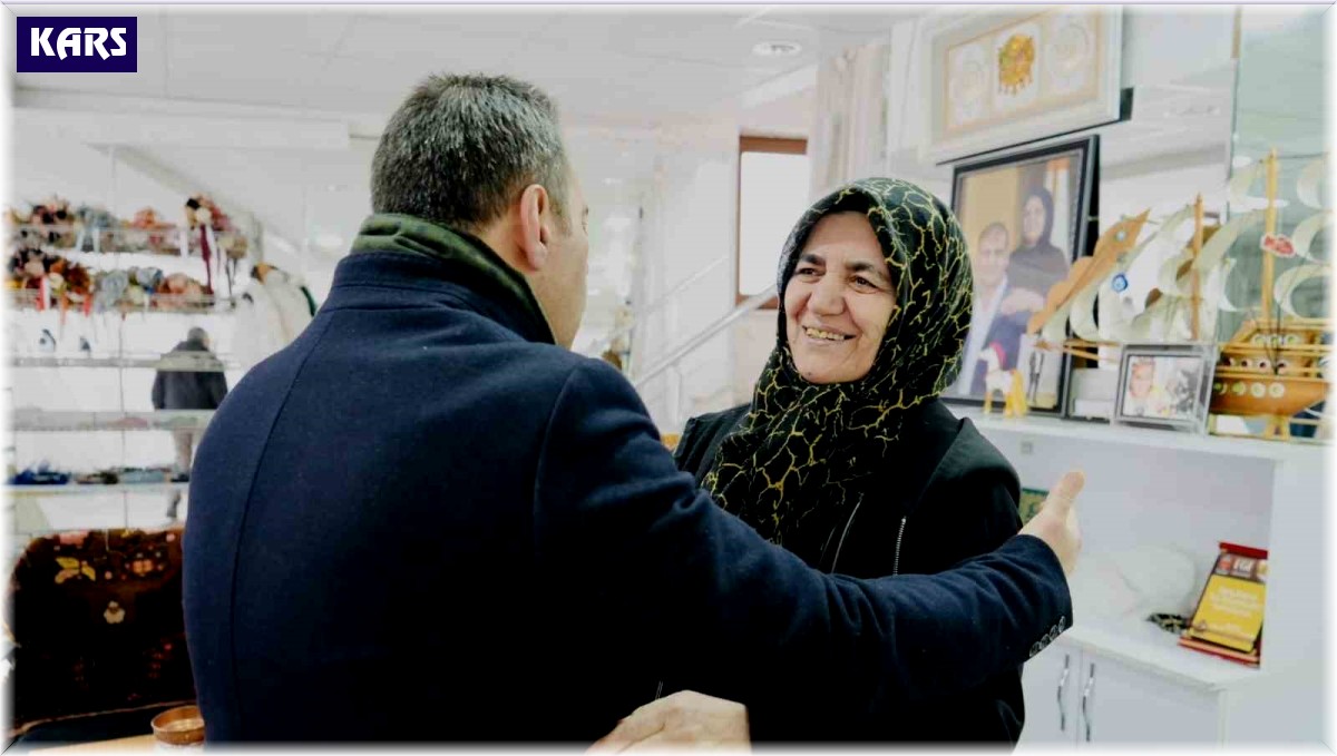 Cumhur İttifakı adayı Senger, esnaf ziyaretlerini sürdürüyor