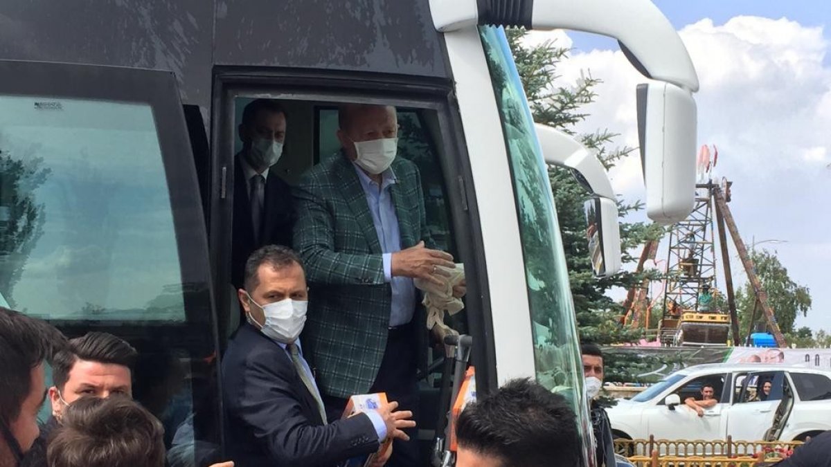 Cumhurbaşkanı Erdoğan, Erzurum'da