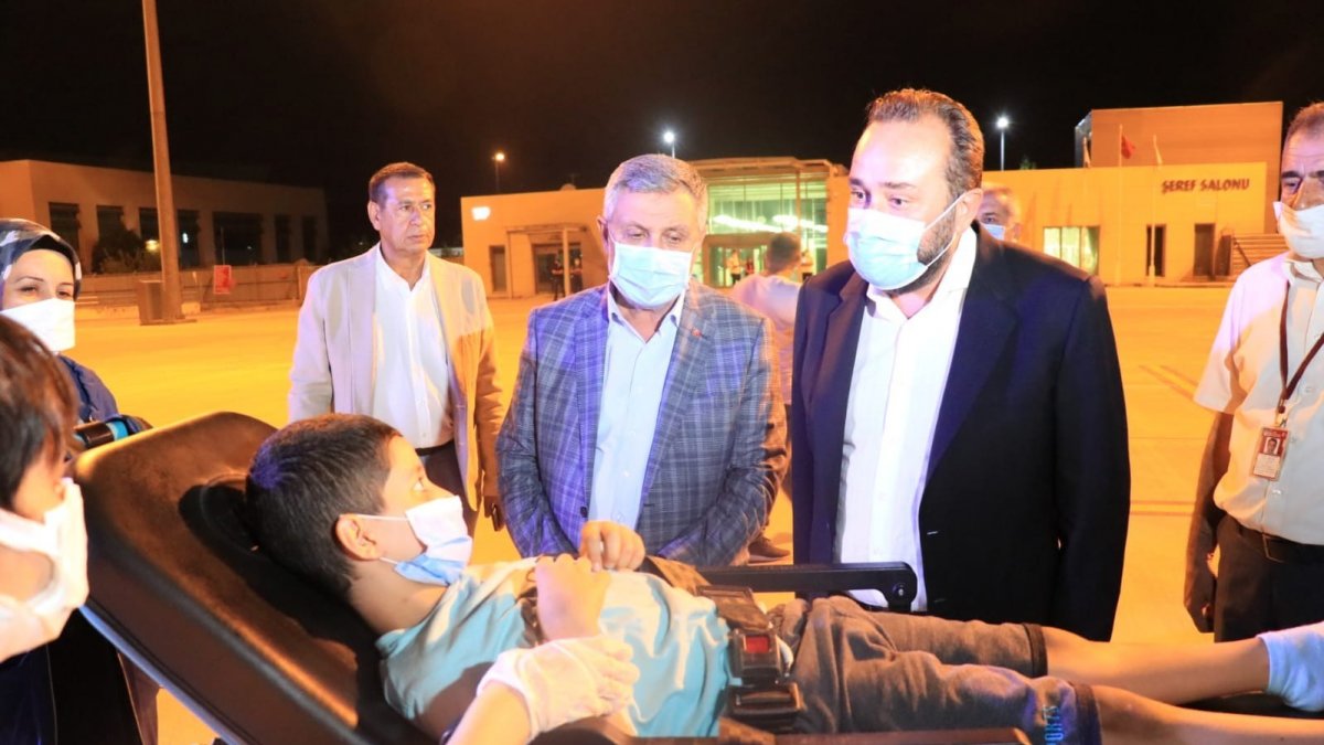 Cumhurbaşkanı Erdoğan'ın tedavisini üstlendiği Taha'nın sağlık durumu iyiye gidiyor