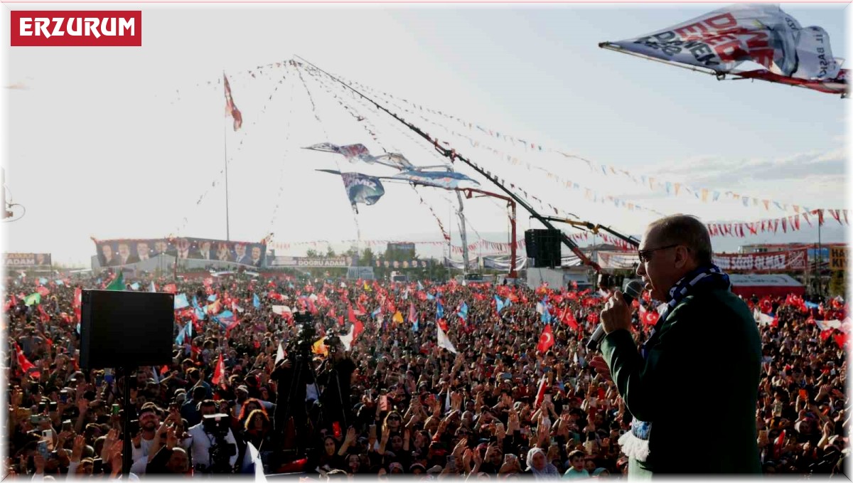 Cumhurbaşkanı Erdoğan: 'Koalisyonun tüm pis işlerini milliyetçi görünümlü ortağı İYİ Parti'ye vermişler'