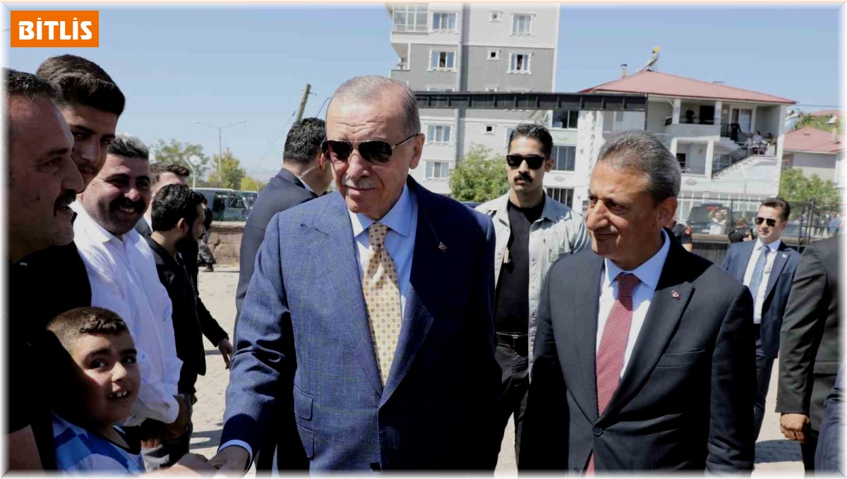 Cumhurbaşkanı Erdoğan, Malazgirt'e uğurlandı
