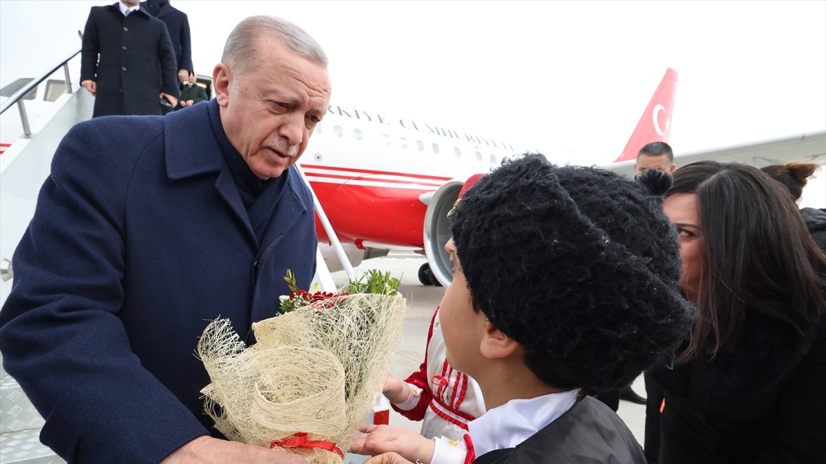 Cumhurbaşkanı ve AK Parti Genel Başkanı Erdoğan, Ağrı'da