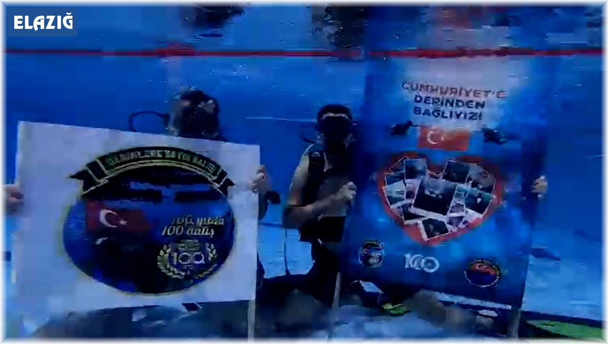 Cumhuriyetin 100. yılına özel dalış