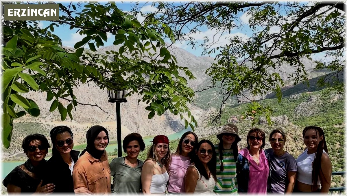 Dağcı ekibi Kemaliye'yi gezdi