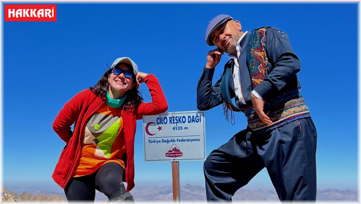 Dağcılar 4 bin rakımlı Uluduruk Dağı'na tırmandı