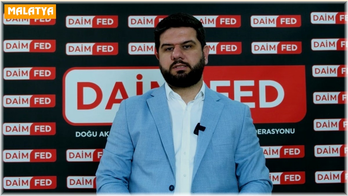 DAİMFED Malatya Başkanı Esen'den devam eden çalışmalar ile ilgili değerlendirme