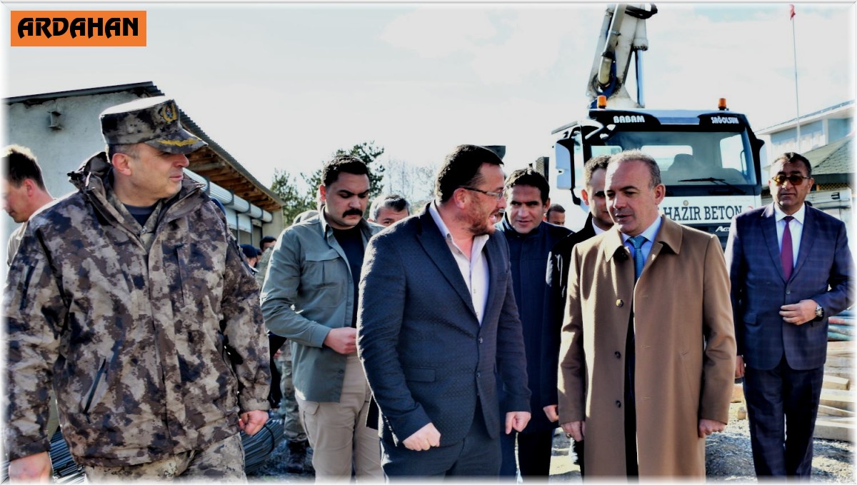 Damal İlçe Emniyet Amirliği polis lojmanının temeli atıldı