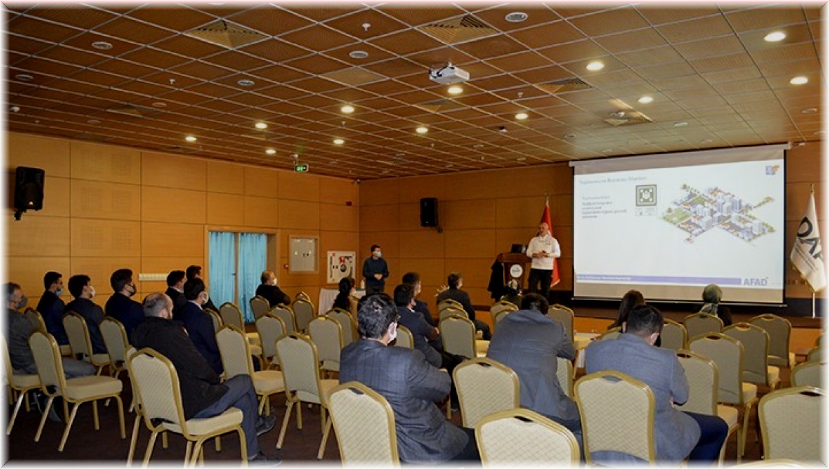 DAP Personeline afet farkındalığı eğitimi verildi