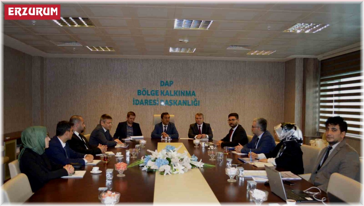 DAP ve SERKA işbirliği için Erzurum'da toplandı