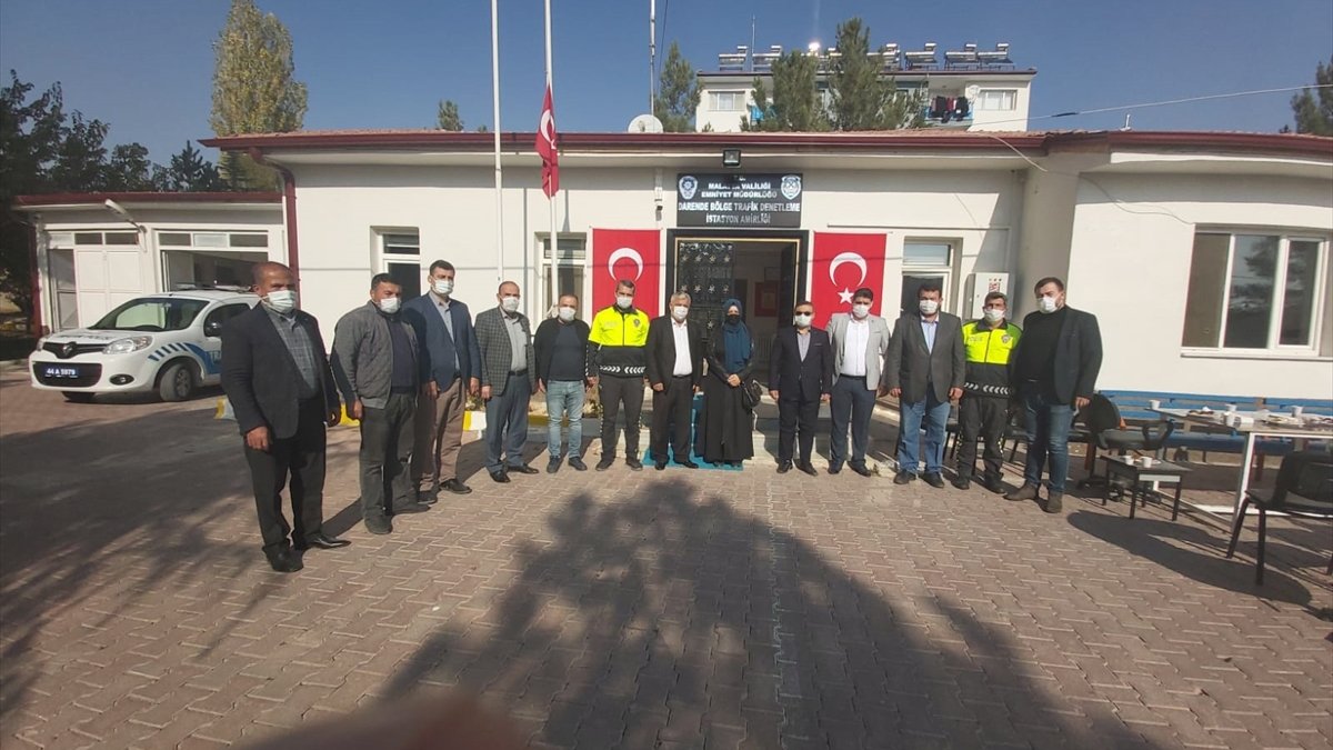 Darende'de AK Parti heyetinden ziyaretler