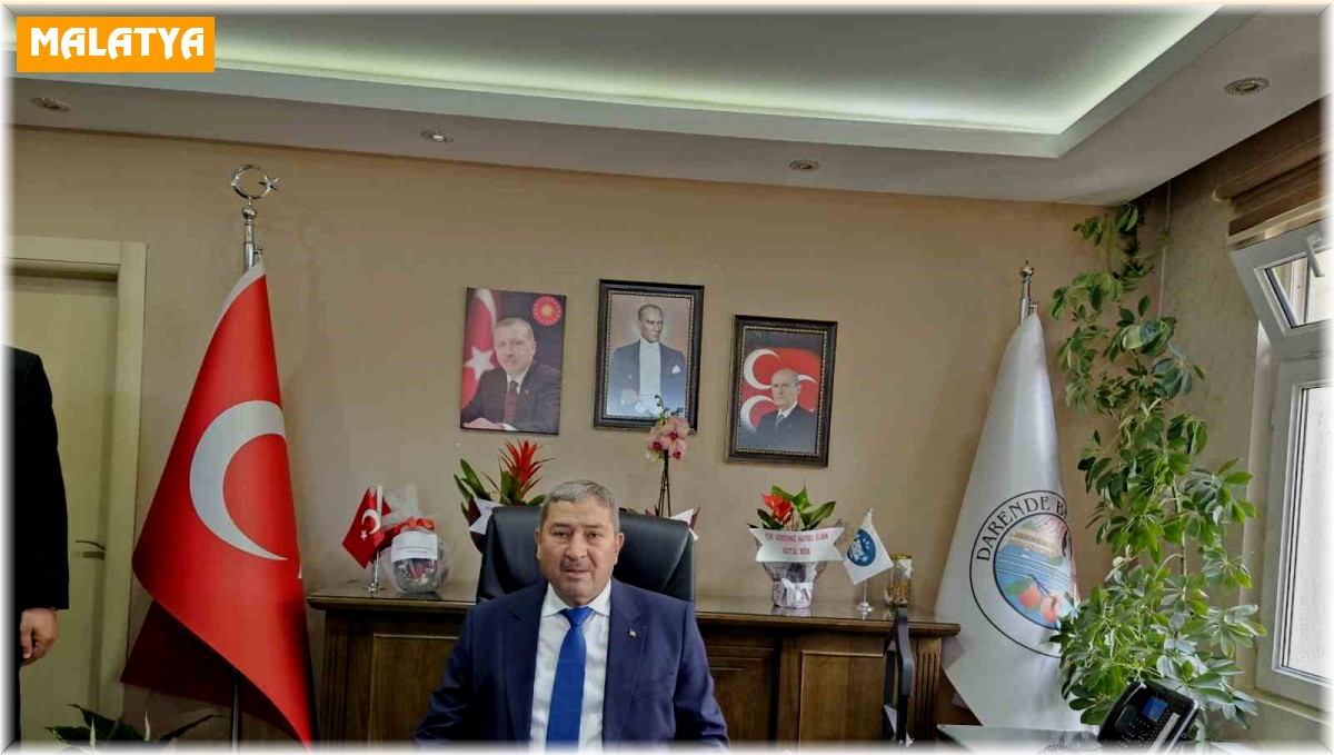 Darende'de Başkan Alican Bozkurt göreve başladı