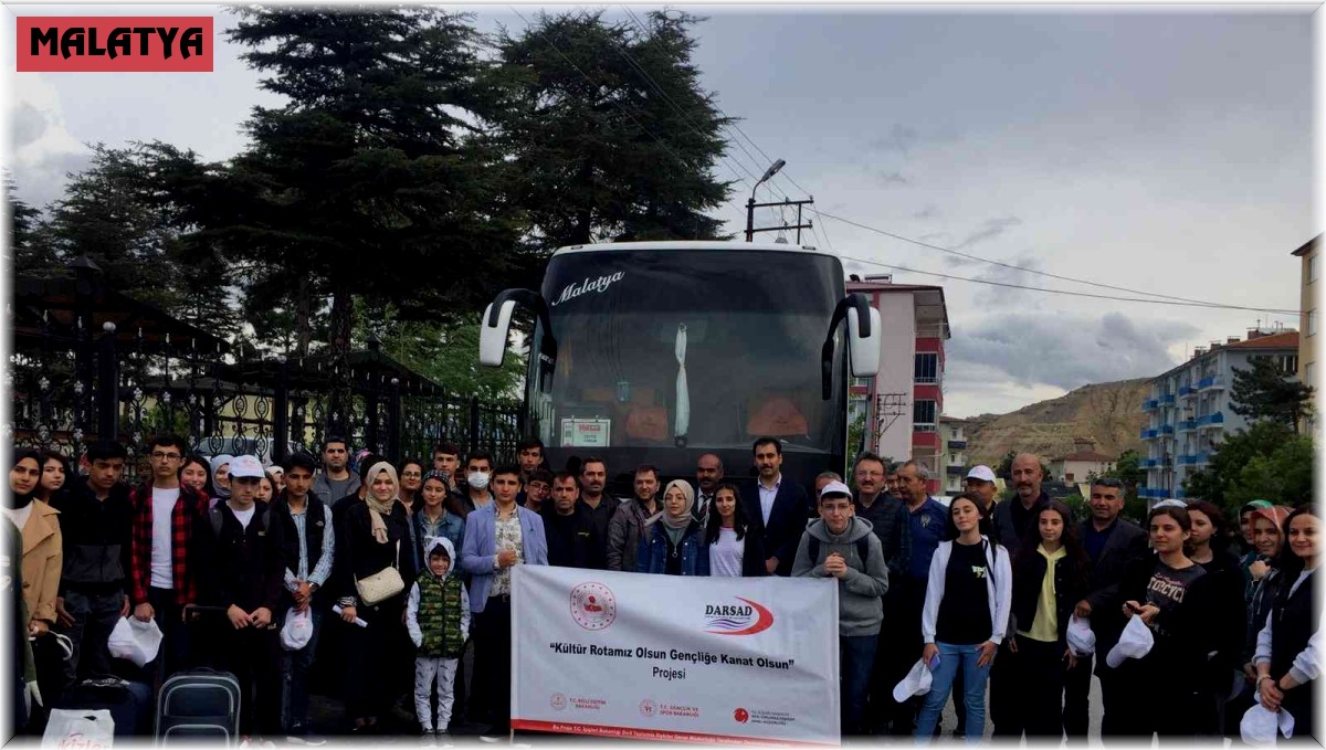 Darende'de öğrenciler kültür gezisine çıktı