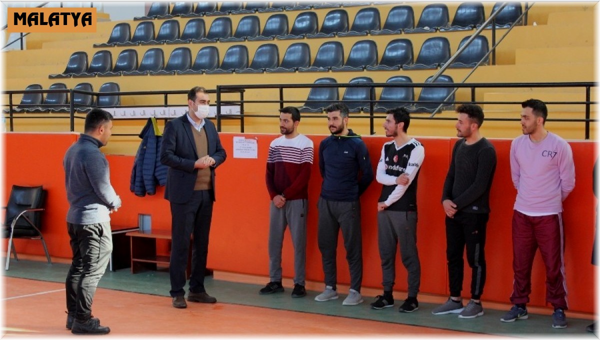 Darende'de POMEM adayları için fiziki yeterlilik kursu