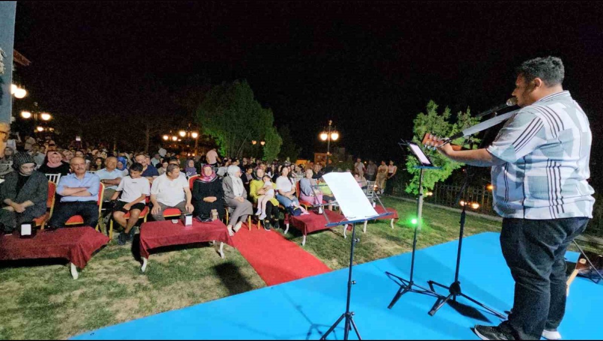 Darende'de yaz akşamlarına sanat dolu dokunuş