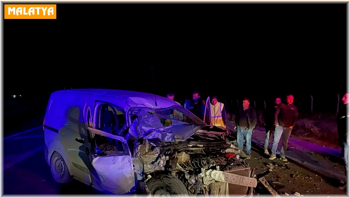 Darende ilçesinde iki ayrı kaza: 3 Yaralı