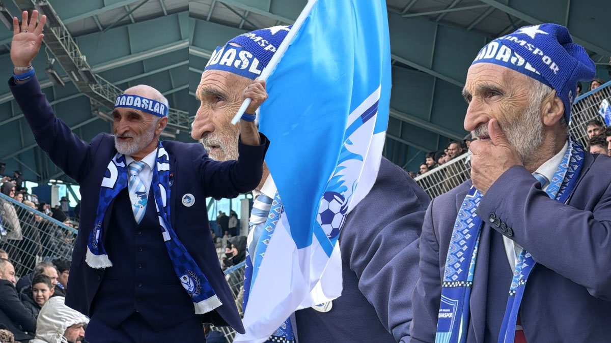 Dede lakaplı Erdem Alan, 46 yıldır Erzurumspor’u iç sahada da deplasmanda da yalnız bırakmıyor