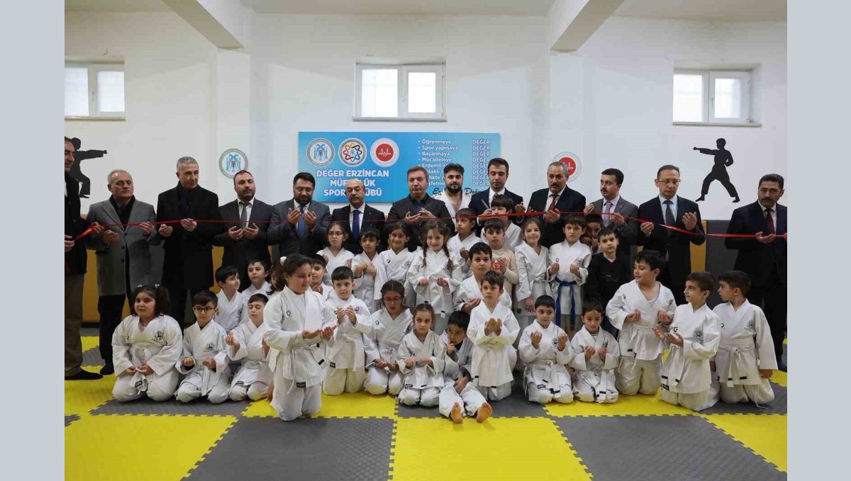 Değer Erzincan Müftülük Spor Kulübü hizmete açıldı