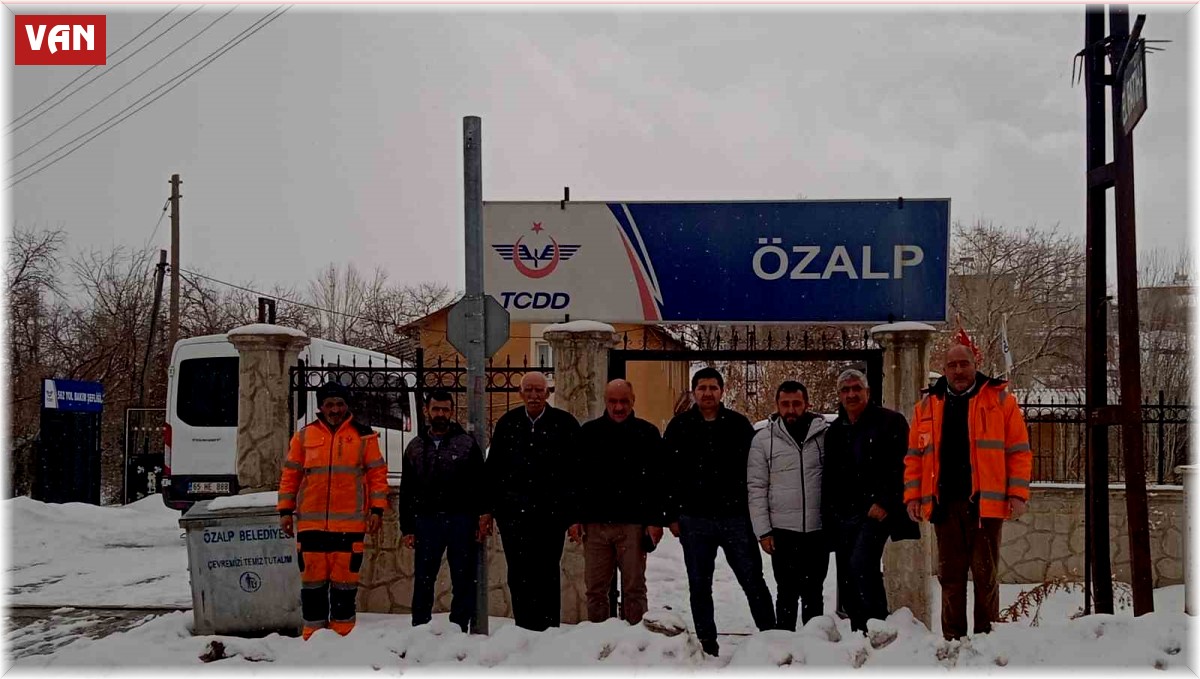 Demiryolu çalışanlarından deprem bölgesine yardım