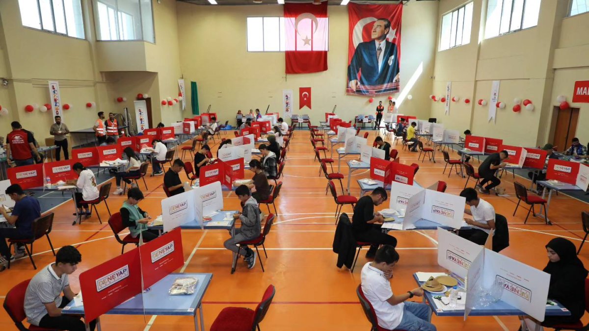 DENEYAP Teknoloji Atölyeleri için Ağrı 'da uygulama sınavı yapıldı