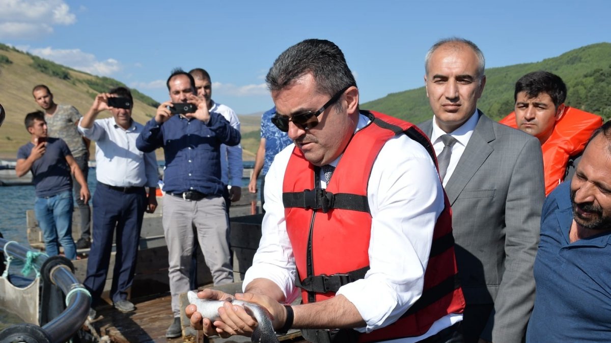 Denizi olmayan Erzurum'dan balık üretimi