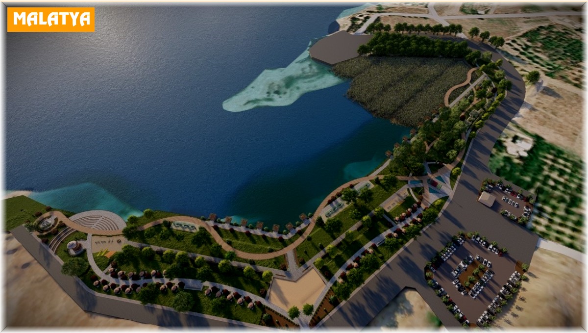 Denizi olmayan Malatya'ya en güzel sahil projesi ödülü