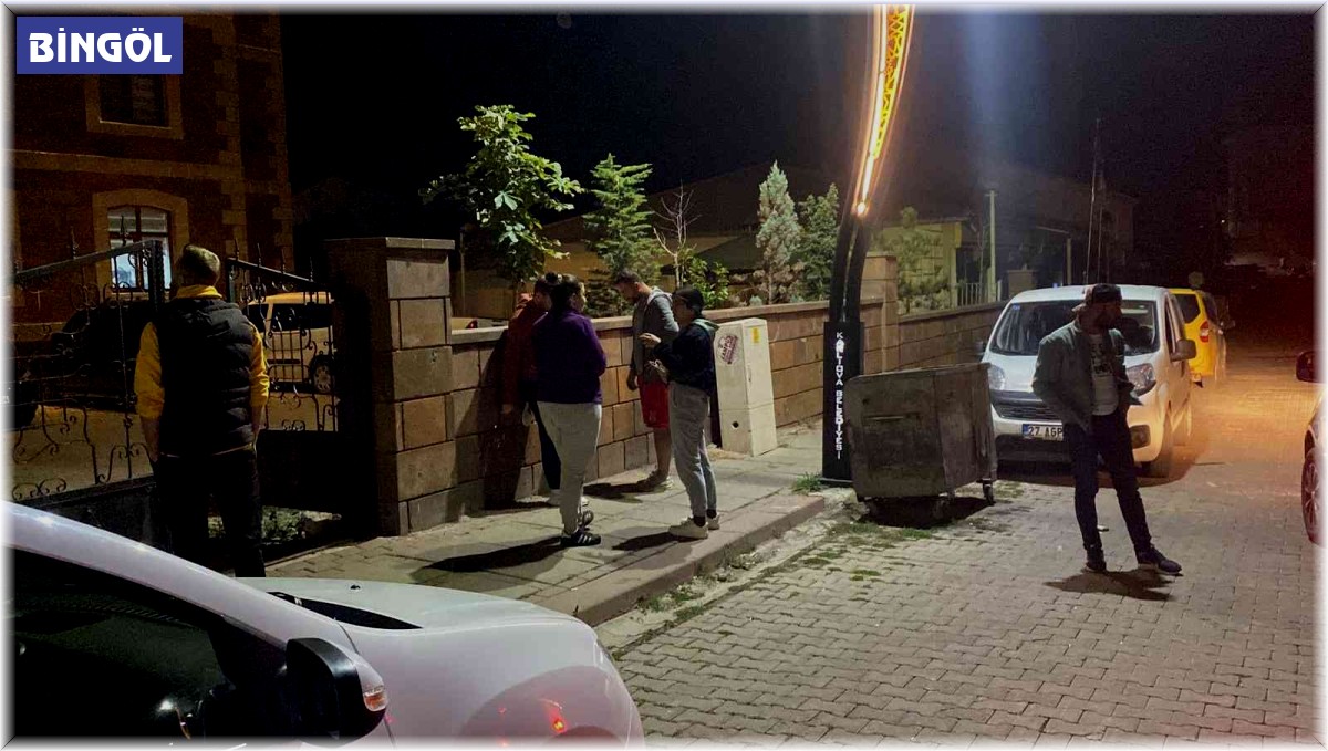 Deprem Bingöl'de de hissedildi