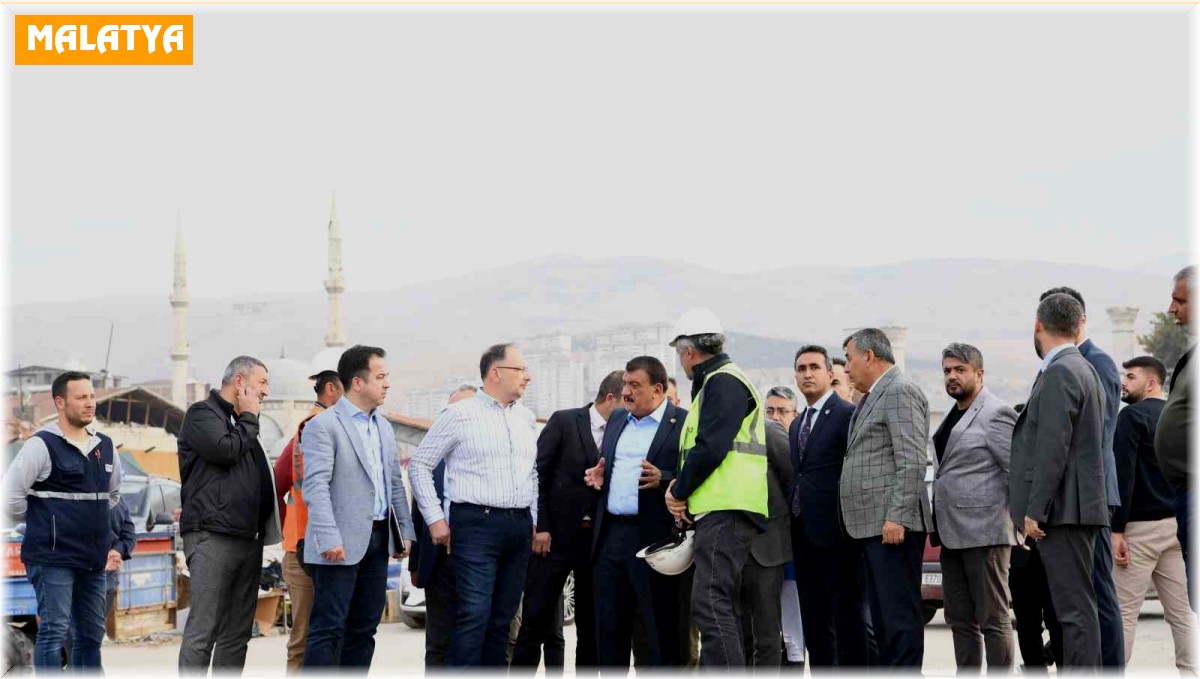 Deprem bölgesi Malatya'da çalışmalara hız verildi