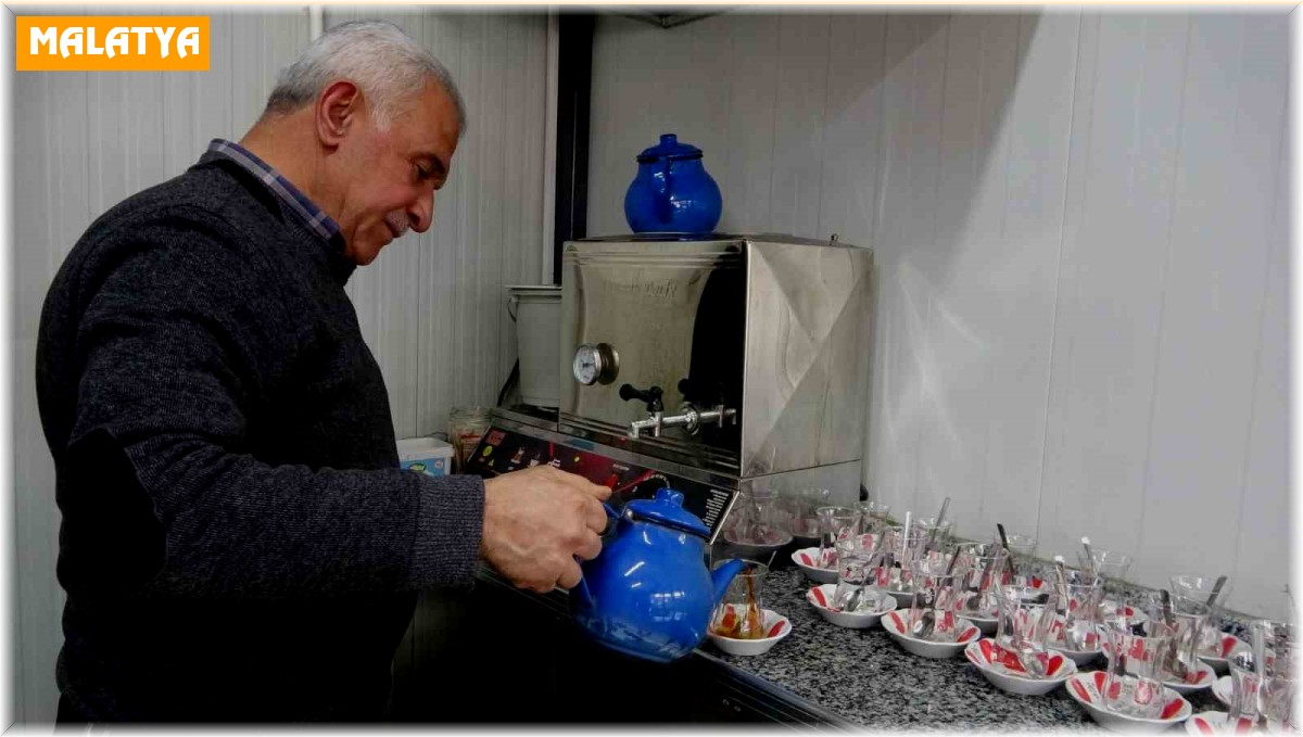 Deprem bölgesi Malatya'da ocaklar tütüyor