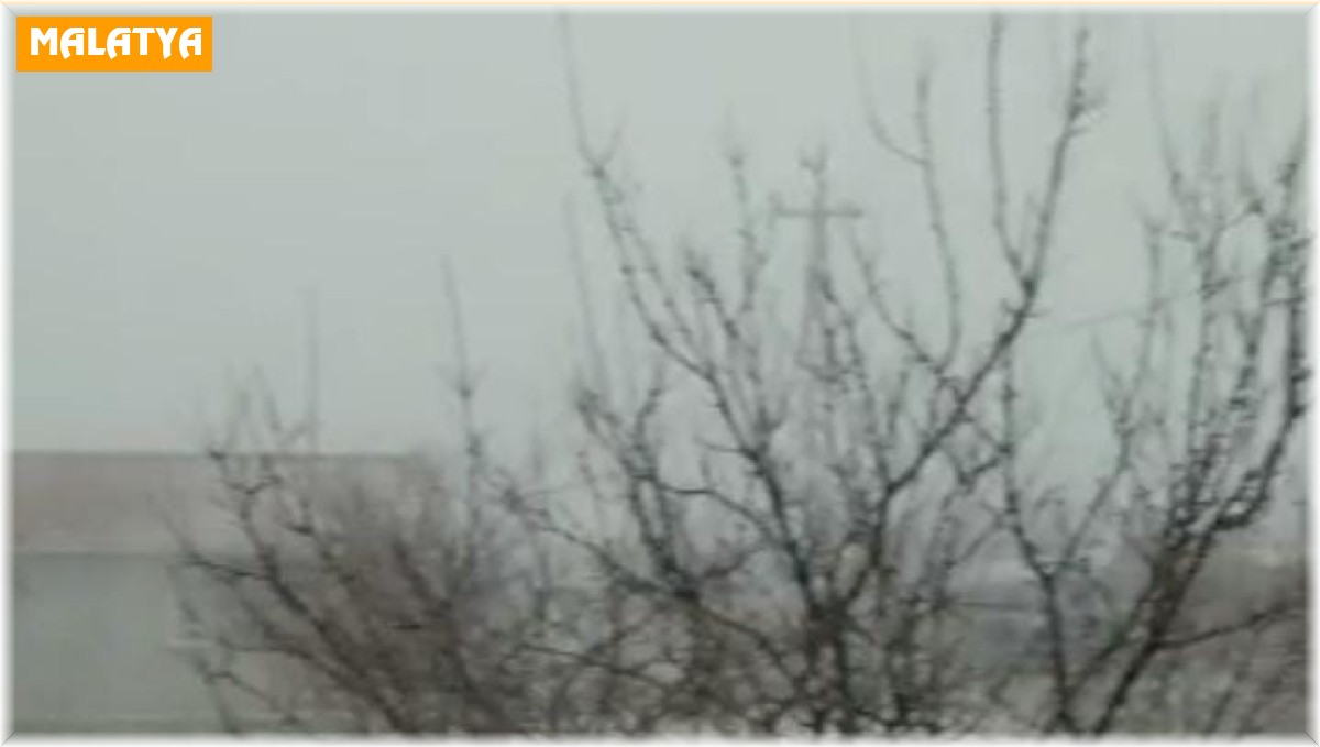 Deprem bölgesi Malatya'da yüksek kesimler beyaza büründü