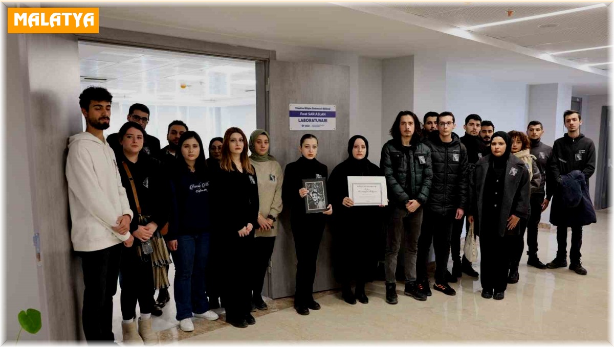 Depremde hayatını kaybeden üniversite personeline vefa