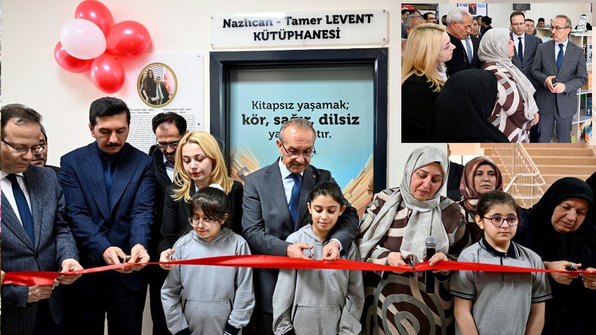 Depremde yaşamını yitiren çiftin adı Malatya’da açılan kütüphanede yaşatılacak