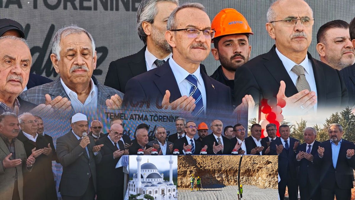 Depremde yıkılmıştı, yeniden yapılıyor, Malatya'da Şehir Mezarlığı Camisi'nin temeli atıldı