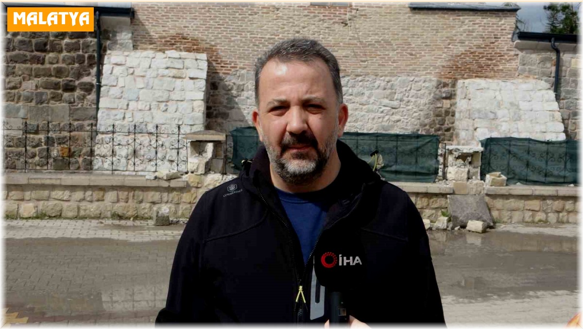 Depremden etkilenen 800 yıllık Malatya Ulu Cami restore edilecek