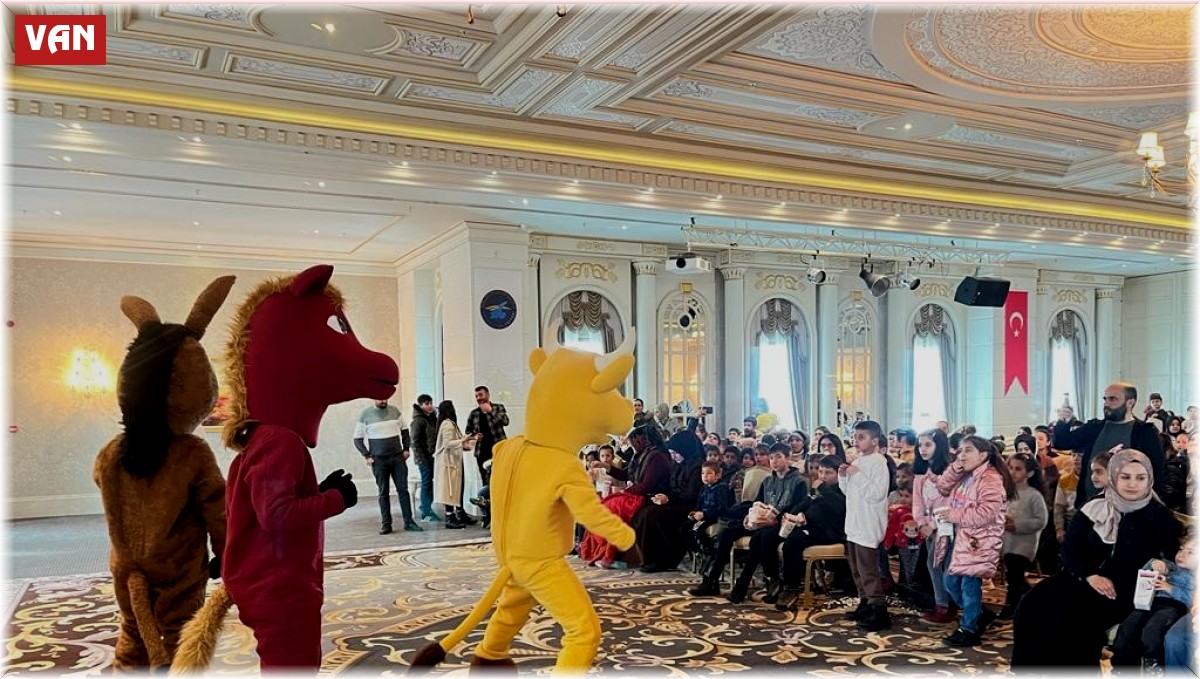 Depremzede çocuklara moral etkinliği