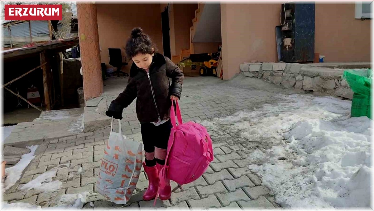 Depremzede çocuklara Sahra'dan mesaj var